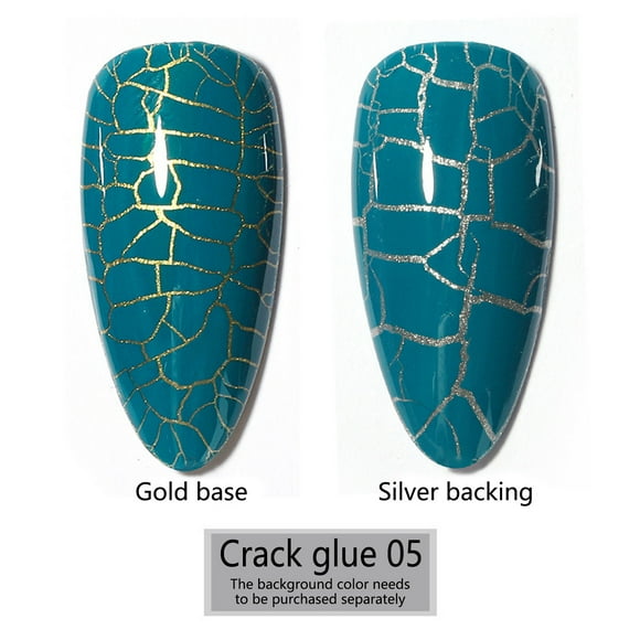 Fiudx Esmalte de Uñas Color Tortuga Agrietado, Color a Juego, Personalidad y Atractivo, 15 Ml