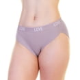 thumbnail image 6 of Angelina High-Cut Hiphugger Panties with Love Elastic Waitband (12-Pack), 6 of 7