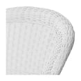 thumbnail image 5 of Jeco 3 Piece Resin Wicker Patio Conversation Set in Espresso-Color:White, 5 of 7
