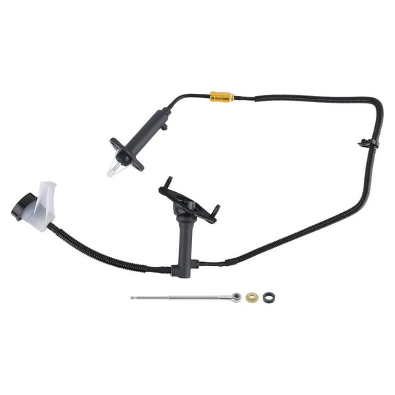 maXpeedingrods Pre-Filled Clutch Master Cylinder & Slave Cylinder Line Assembly for Dodge Dakota 3.7L 2004-2009, for Mitsubishi Raider 3.7L 2006-2009, Replace CC649048