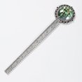thumbnail image 2 of Saint Patrick's Day Vintage Silver Lace-Edged Bookmark: a Gift for Readers and Book Lovers, 2 of 5
