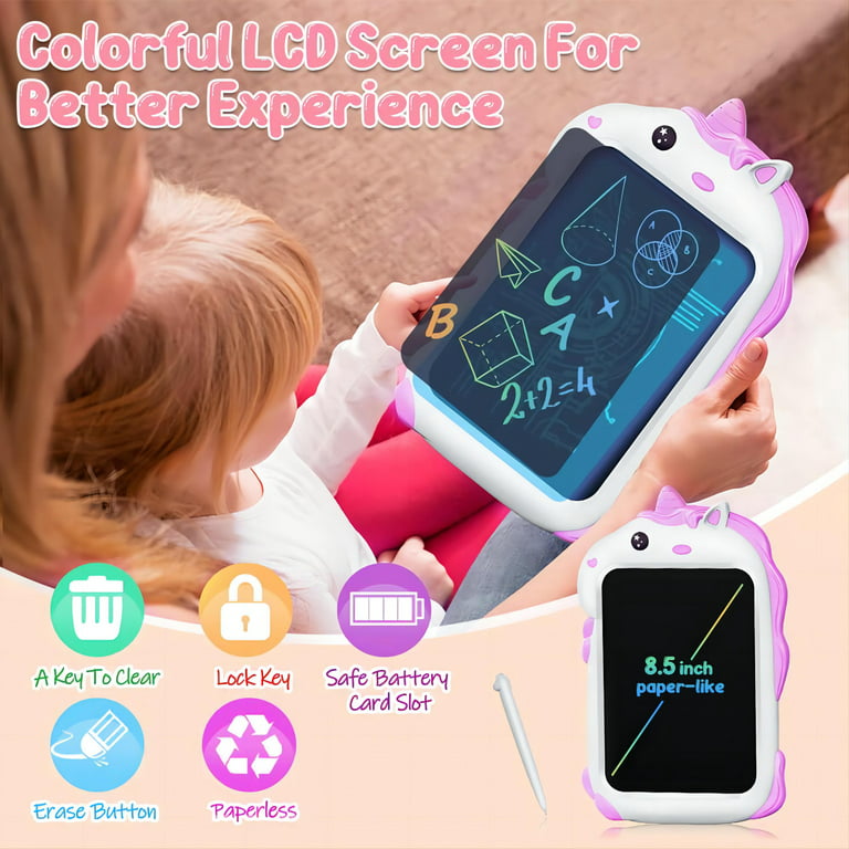 LCD Writing Tablet for Kids, 2Pck Drawing Tablets Toddler Toys