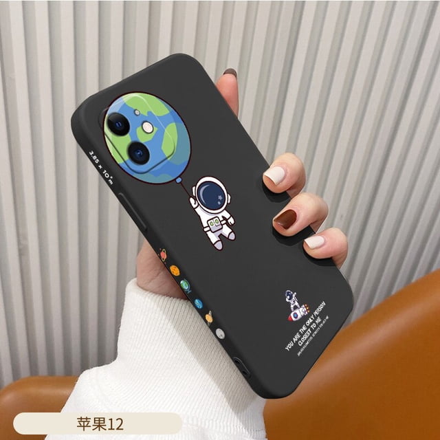 Funda de teléfono con patrón bonito rectangular para iPhone 13 12 Pro Max 11 X XS XR XSMAX SE2020 8 8Plus 7 7Plus 6 6S Plus, funda de silicona Tan Jianjun unisex