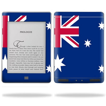 Skin Decal Wrap cover for Amazon Kindle Touch Tablet Australian (Kindle Best Price Australia)