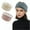 Beige&Pink, variant on MODANU 2 Pcs Knit Winter Headbands for Women Fuzzy Wool Fleece Lined Ear Warmers Crocheted Head Wrap Winter Accessories for Women and Girls, Black & Grey