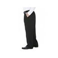 thumbnail image 2 of Haggar Men's Big & Tall Cool 18® Solid Pleat Front Pant Classic Fit 41714529486, 2 of 6