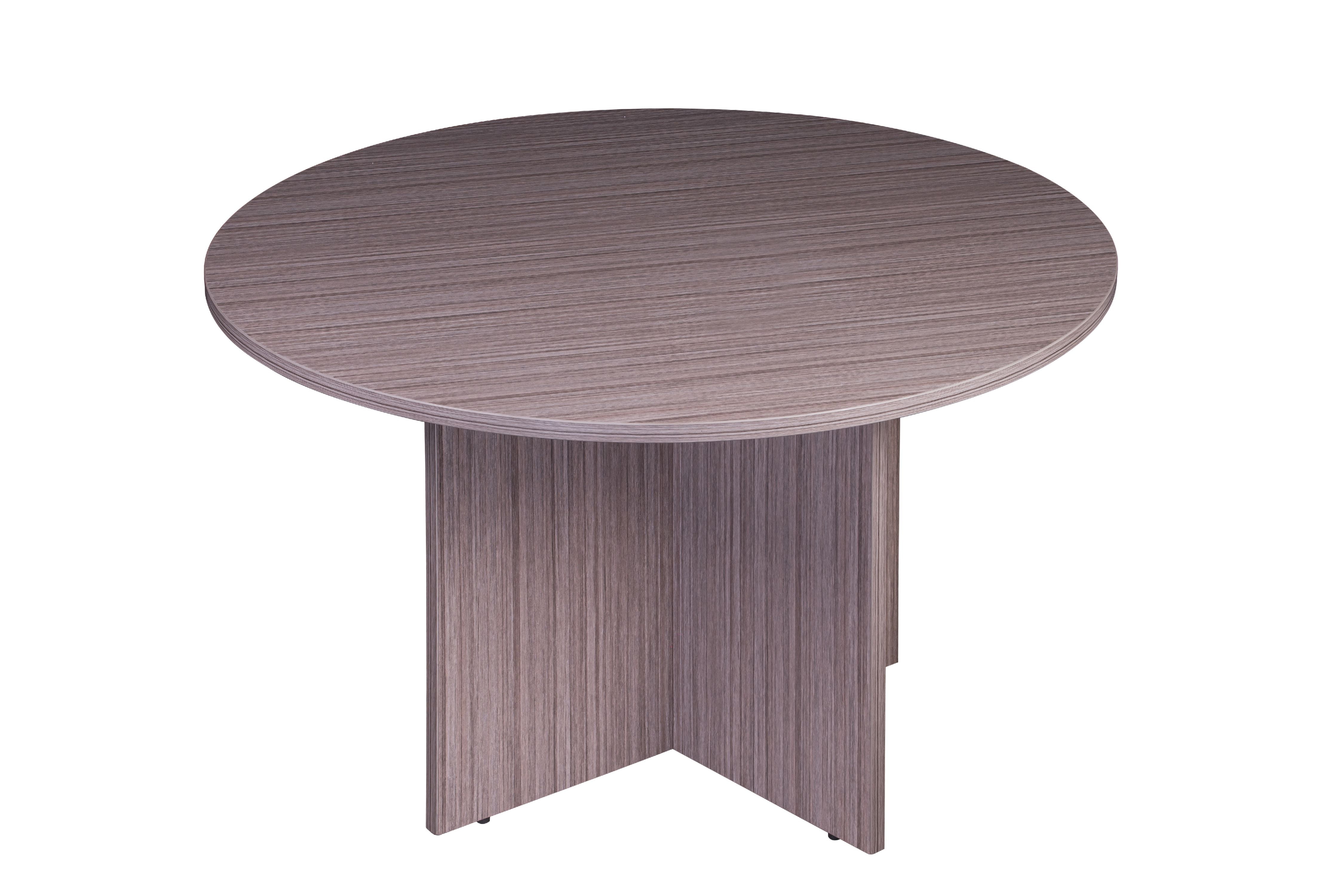Boss Office & Home Driftwood 42 inch Round Table