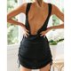 thumbnail image 5 of Vestido Vestido de verano para mujer Vestido casual de punto sin espalda Vestidos de playa (Negro XL) Kuymtek Negro T XL para Mujer, 5 of 6