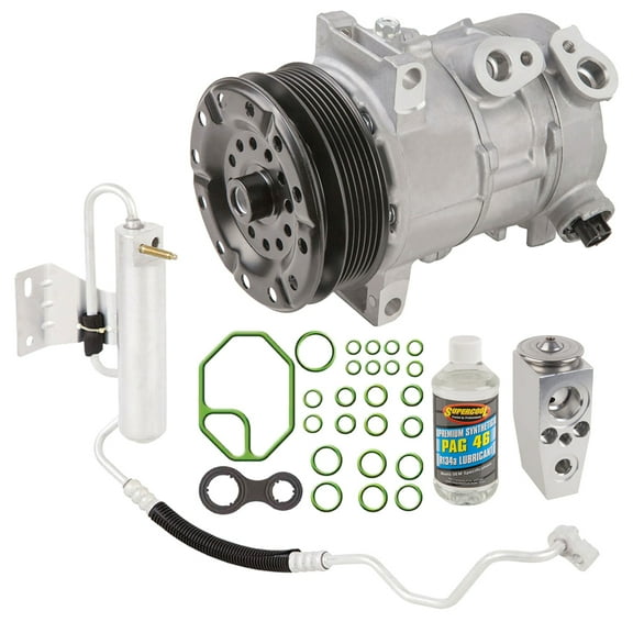 For Dodge Journey 2012 2013 2014 2015 2016 AC Compressor w/ A/C Repair Kit - BuyAutoParts