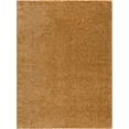 thumbnail image 2 of Hauteloom Heavenly Solid Shag Area Rug for Living Room Bedroom - High Pile Fluffy Carpet - Soft Shaggy Cozy Plush Rug - Gold, Mustard, Brown - 9'3" x 12', 2 of 12
