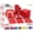 A Red, variant on LMJSHOP 350 Pcs Black Plates and Napkins Party Supplies Plate Sets | Sturdy Plastic Dinnerware Set With 9" & 7" Plates, 12 Oz Cups, Lunch Napkins and Cutlery Serves 50 for Birthdays & Everyday