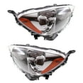 thumbnail image 3 of New Pair Of Halogen Headlights Compatible With Toyota Prius C Four Hatchback 4 Door 1.5L 2012 2013 2014 By Part Number 8115052E81 8111052E81, 3 of 3