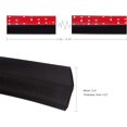 thumbnail image 2 of Car Front Bumper Protector, Random 98 Inch/2.5m Black Car Front Bumper Rubber Lip Splitter Body Spoiler Chin Lip Skirt Protector with 3M Tape, 2 of 5
