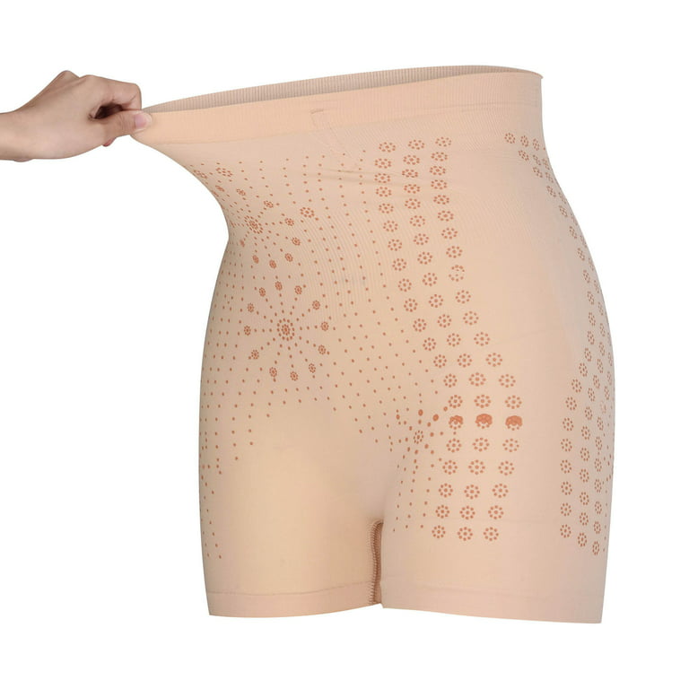 Lovskoo Slip Shorts for Women Under Dress Shapewear Tummy Control Butt  Lifter High Waist Seamless Waist Trainer Stomach Body Shaper Thigh Slimming  Girdles Beige 