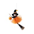 thumbnail image 2 of Decoraciones De Halloween: Adornos Colgantes De Brujas Y Ángeles Y Muñecas Calabaza (Escena), 2 of 5