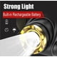 thumbnail image 2 of Linterna frontal LED recargable de 990000 lm, con zoom, 2 of 5