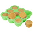 thumbnail image 3 of Contenedor de Almacenamiento de ALIMENTOS para BEBÉS YONGSHENG bandeja de silicona para congelador Con Cubierta transparente, 3 of 5