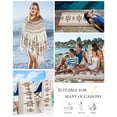 thumbnail image 5 of Boho Geometric Beach Towels Oversized Super Absorbent,Modern Brown Abstract Art Western Southwest Lightweight Bath Towel Quick Dry Sets For Bathroom/Pool/Rv Camping/Beach Play/Gym Room/Picnic 31"x62", 5 of 8
