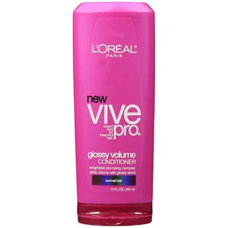 L'Oreal Paris Vive Pro Glossy Volume Conditioner, 13-Fluid Ounce