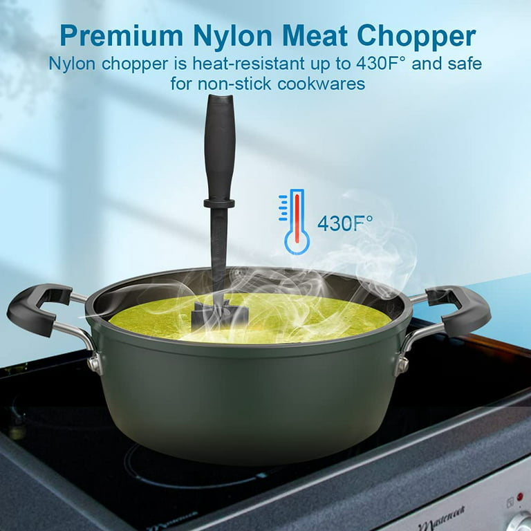 Premium Nylon Meat Chopper Heat Resistant Hamburger Smasher - Temu