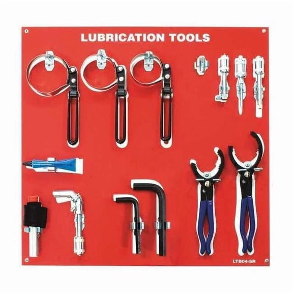 Steelman Lubrication Tool Board,Tools LTB04-SR-WT