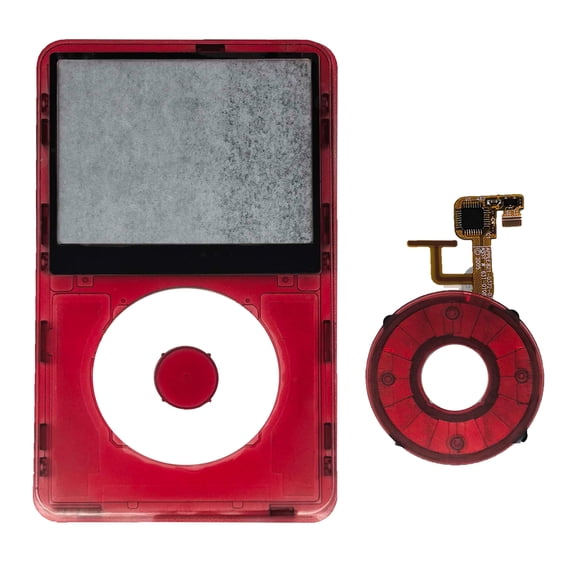 Red Face Plate Clickwheel Button For Apple iPod Classic 5th Gen Replacement