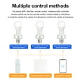 thumbnail image 4 of VONKY Smart Light Socket Bluetooth-Compatible APP Remote Control E27 Lamp Holder Removable Screw-in Bulb Base Adapter, 4 of 6