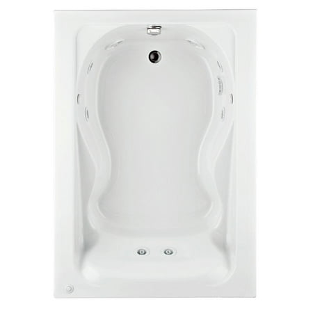 American Standard Cadet 60 in. x 42 in. Reversible Whirlpool Tub in White
