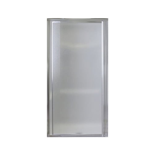 Sterling 1500d 42s Vista Pivot Ii 36 42 W X 65 5 H Framed Pivot Shower Door Silver Pebbled Glass Texture Walmart Com