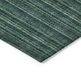 thumbnail image 4 of Addison Rugs Chantille Indoor/Outdoor Transitional Stripes Teal Washable Rectangle Rug, 9' x 12', 4 of 6