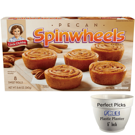 Little Debbie Pecan Spinwheels Sweet Rolls
