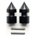 thumbnail image 3 of Krator Spike Black Swingarm Spools Sliders Motorcycle Compatible with Yamaha FZ-1 (FZS10V) 2004-2008, 3 of 3