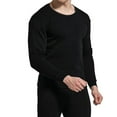 thumbnail image 2 of 2Pcs/Set Men Pajamas Sets Plus Size Plush Thicken Warm Winter Underwear Sets for Sleeping, 2 of 7