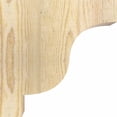 thumbnail image 3 of 6"W x 10"D x 10"H Newport Rough Sawn Corbel, Douglas Fir, 3 of 9
