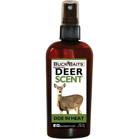 Buck Baits Synthetic Doe In Heat Deer Urine Scent 4 (Best Bait To Attract Deer)