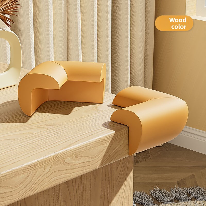 L-shaped thickened anti-collision angle, 10 pcs, delicate and soft, fast rebound, waterproof and oil-proof, caring for the health of the baby.