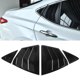 thumbnail image 5 of Persianas De Ventana Parasol, Rejilla De Ventana Lateral Trasera Negra Brillante Ajuste Perfecto 1 Par Izquierda Derecha Resistente Para XV80, 5 of 7