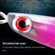 thumbnail image 5 of Cebos de pesca aerodinámicos de 21g/7,2 cm, ojos 3d, tira reflectante de lanzamiento lejano, señuelo de Jigging, suministros de pesca, 5 of 5