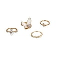 thumbnail image 1 of PVCS Butterfly Shape Design Ring Crystal Glass With 4pc Combination, 1 of 4