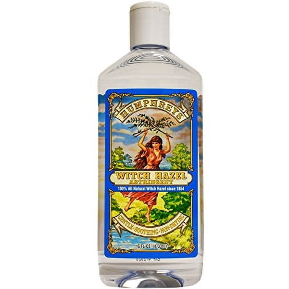 Humphrey's Witch Hazel Astringent All Natural Witch Hazel, 16 oz