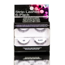 Ardell Natural False Eyelashes #109 6-Pack Black #60069