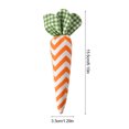 thumbnail image 5 of Dserhfy 1/5 Pcs Easter Carrot Ornaments Stuffed Fabric Simulation Carrot Hanging Decoration for Spring Party Home Decor, 5 of 8