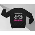 thumbnail image 4 of Tstars Womens Best Gift for Mother's Day Shirts My Favorite People Call Me Grandma Cool Cute Gift for Grandma Shirt for Mom Gift for Nana Birthday Mothers Day Gift Women Sweatshirt, 4 of 7
