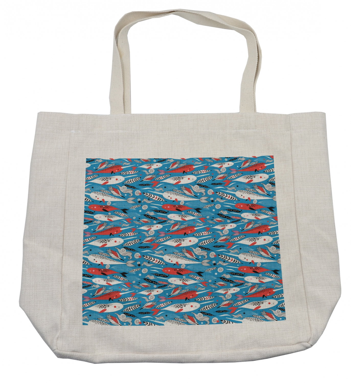 Narwhal Pattern Print Crossbody Bags