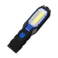 thumbnail image 1 of Linterna de mano recargable LED con gancho para colgar COB de mano Azul, 1 of 9