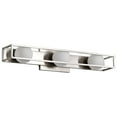 thumbnail image 3 of Nuvo Lighting Jenkins 24 Inch 3 Light LED Vanity Brushed Nickel with Frosted Glass - Brushed Nickel, 3 of 5