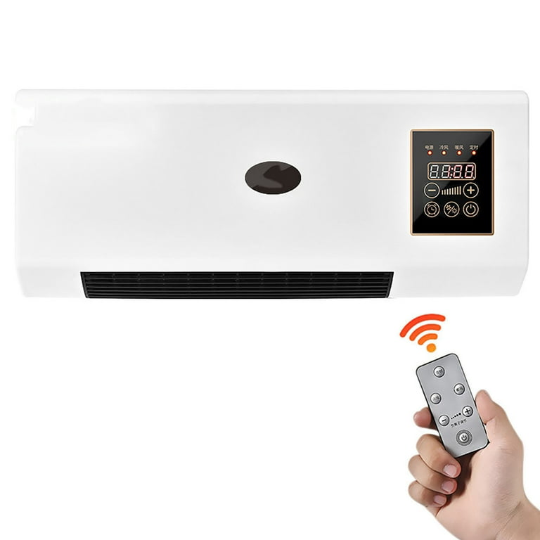 Portable 2-in-1 Air Conditioner and Heater, Wall-Mounted or Floor