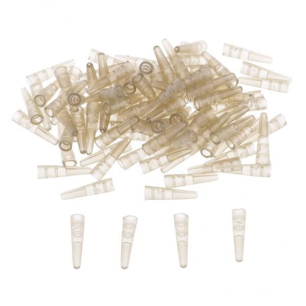 Paquete de 100 tubos de goma de cola Zulema para clips de seguridad 17 mm