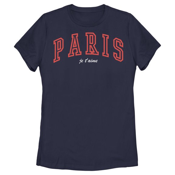 Women's Lost Gods I Love Paris Graphic T-Shirt
