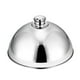 thumbnail image 2 of Tapa de wok de acero inoxidable y tapa de vapor redonda. Plata grande, 2 of 5